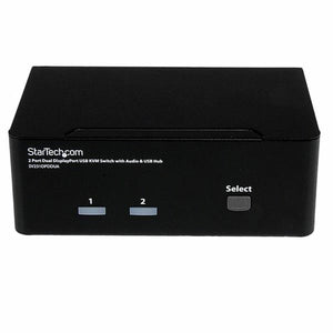 2-Port KVM Switch Startech SV231DPDDUA Black-0