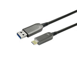Vivolink PROUSBCAMMOP30 USB-C to USB-A Cable, 10 m, Black