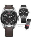Victorinox Watch 241976-1 Gent Quartz 20 ATM Sapphire Date 46 mm Official Box