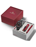 Victorinox Watch 242024-1 Gent Quartz 5 ATM 30 mm Sapphire Glass Date Official Box