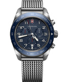 Victorinox Watch 242049 Gent Quartz 10 ATM 46 mm Sapphire Chronograph Official Box