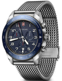 Victorinox Watch 242049 Gent Quartz 10 ATM 46 mm Sapphire Chronograph Official Box