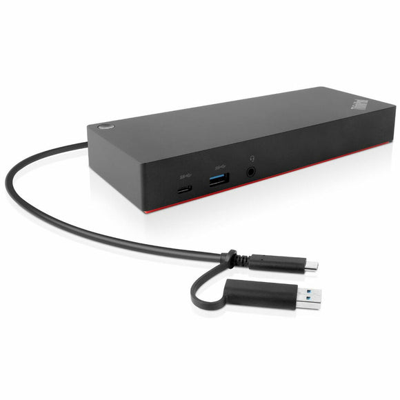 USB Hub Lenovo 40AF0135EU Black-0