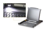 ATEN CL1000M-ATA-2XK07SGG Rackmount Console 17" Black 1U