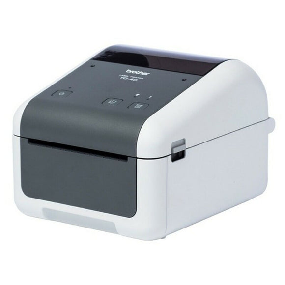 Thermal Printer Brother TD4420DNXX1 203 dpi LAN White/Grey-0