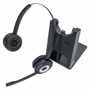 Headphones with Microphone Jabra Pro 920 Duo Black-0