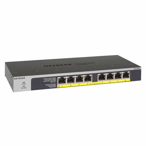 Switch Netgear GS108LP-100EUS-0