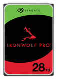 Seagate IronWolf Pro 28TB HDD, 7200 RPM, 512 MB Cache, SATA III