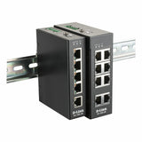 Cabinet Switch D-Link DIS-100E-8W RJ45 x 8 Black-1