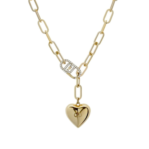 Ladies' Necklace LIU JO LJ2790 Golden-0