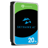 Seagate SkyHawk AI Hard Drive 20 TB, 7200 RPM, 512 MB Cache, 3.5" SATA III