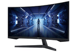 Samsung Monitor G55T 34" UWQHD LED Black
