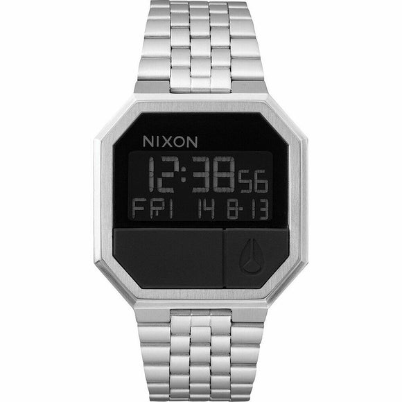 Men's Watch Nixon A158000-00 Black Silver-0