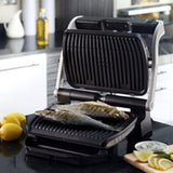 Electric Barbecue Tefal OptiGrill + GC712D 2000 W-2