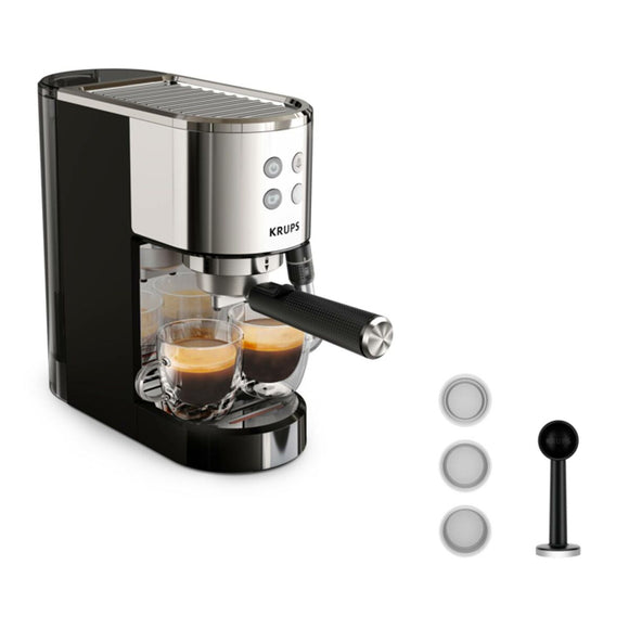 Express Manual Coffee Machine Krups XP440C 1350 W Steel-0