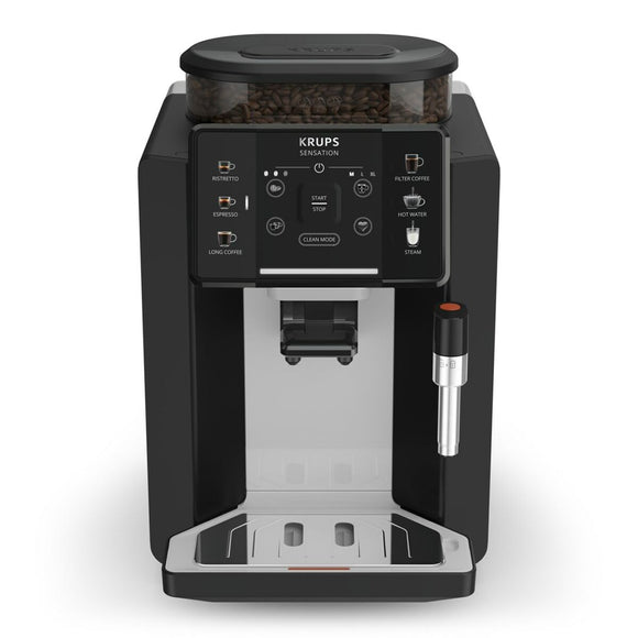 Superautomatic Coffee Maker Krups EA910A10 Black Chrome 1450 W 15 bar 1,7 L-0