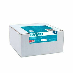 Laminated Tape for Labelling Machines Dymo Value Pack White Black/White-0