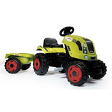 Pedal Tractor Smoby Claas Pedal Ride on Tractor Yellow-0