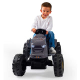 Pedal Tractor Smoby Stronger XXL Grey 161 x 56 cm Trailer-3