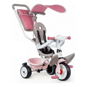 Tricycle Smoby Baby Balade Plus 3-in-1 Pink (68 x 52 x 101 cm)-0