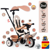 Tricycle Smoby Beige-6