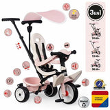 Tricycle Smoby Paseo para bebés Pink-18