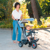 Tricycle Smoby Baby Driver Grey-4