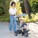 Tricycle Smoby Baby Driver Grey-14