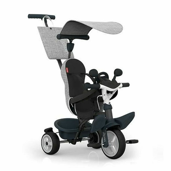 Tricycle Smoby Baby Driver Grey-0