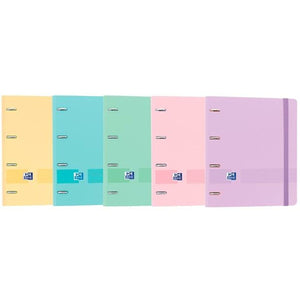 Ring binder Oxford Multicolour A4+ (10 Units)-0