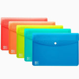 Document Folder Oxford Urban Multicolour A6 polypropylene Clasp 5 Pieces (50 Units)-1