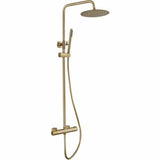 Shower Rose Rousseau DODDY Yellow Brass ABS Polished brass-0