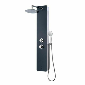 Shower Column Rousseau Hydro-massage Stainless steel ABS-0