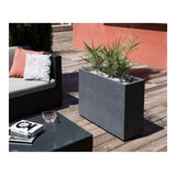 Plant pot EDA Anthracite Plastic-3