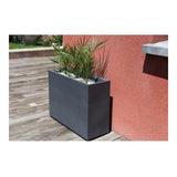 Plant pot EDA Anthracite Plastic-2