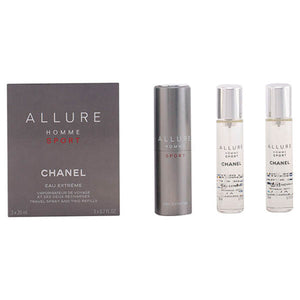Men's Perfume Set Allure Homme Sport Chanel Allure Homme Sport Eau Extrême (3 pcs)-0