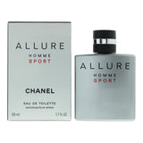 Chanel Eau De Toilette For Men Allure Homme Sport 50 ml