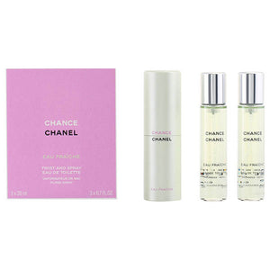 Women's Perfume Set Chance Eau Fraiche Chanel Chance Eau Fraiche (3 pcs)-0