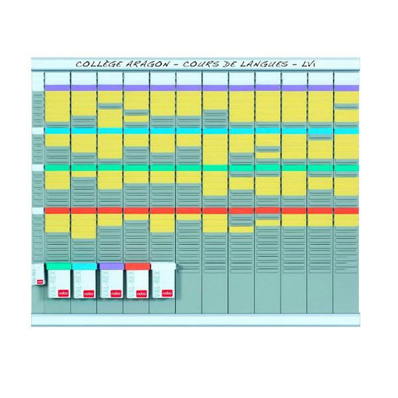 Weekly Planner Nobo Silver Aluminium-0