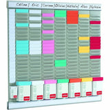 Monthly planner Nobo Silver Aluminium-0