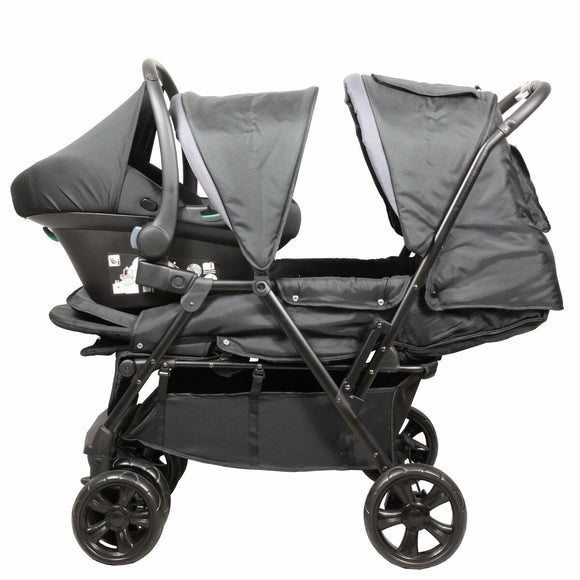 Baby's Pushchair Bambisol Black-0