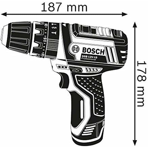 Electric screwdriver BOSCH 100 W 15 Nm 30 Nm-10