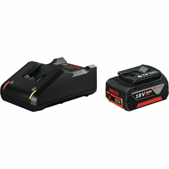 Charger and rechargeable battery set BOSCH 4 Ah 18 V-0