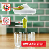 Manual mini chopper with pull cord Tefal K13304DISP White Stainless steel Plastic-22