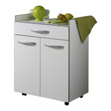 Kitchen Trolley Ekipa Harmony White 60 x 44,5 x 81 cm-0