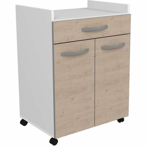 Occasional Furniture Oslo White Oak 60 x 44 x 81 cm-0