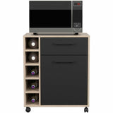 Kitchen furniture Parisot Black Oak 60 x 40,3 x 71 cm-4