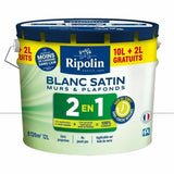 Primer Paint Ripolin White Satin finish 12 L-4