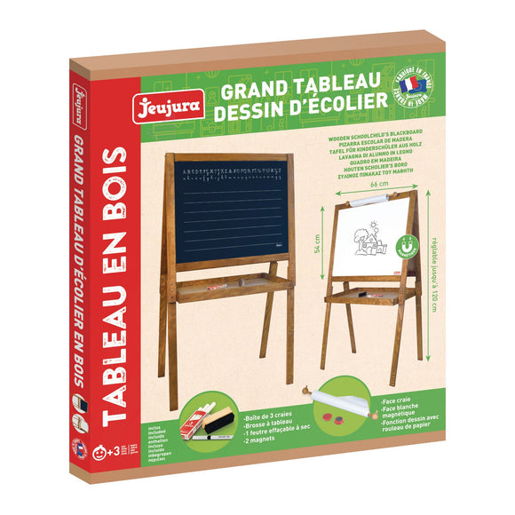 Double-sided Slate Jeujura Large Drawing Board of Schoolboys-0