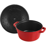 Baking tray Zwilling La Cocotte Red Cast Iron Ø 24 cm (3 Units)-6